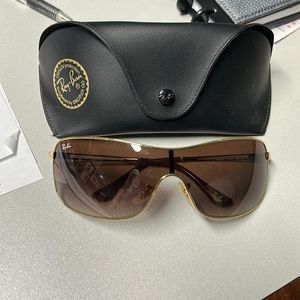 Ray Ban Rb3466 unisex sunglasses with case and cleaning cloth